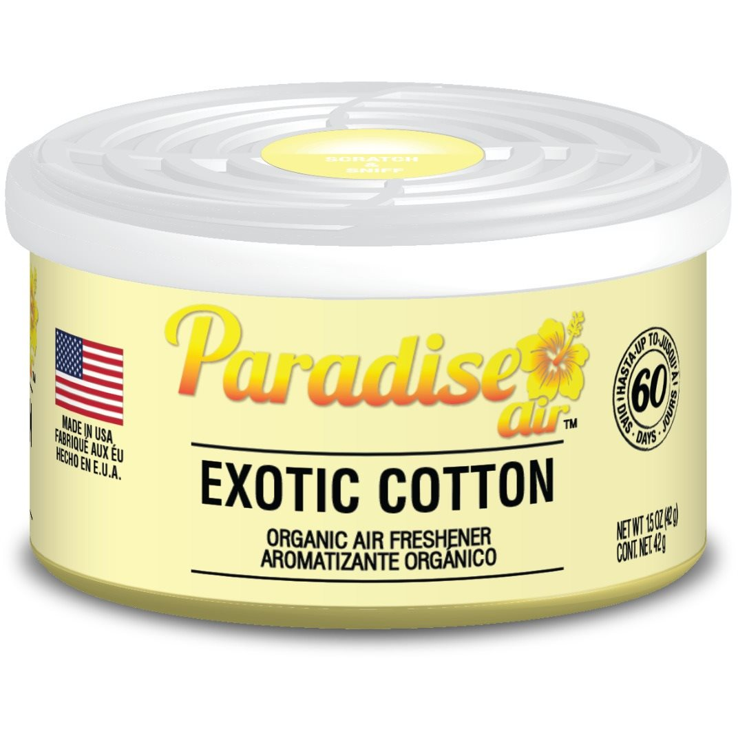 Paradise Air Organic Air Freshener, Exotic Cotton illat (ORG-015)-0