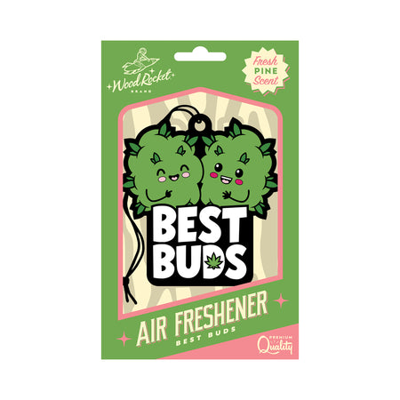 Wood Rocket Air Freshener Best Buds-0